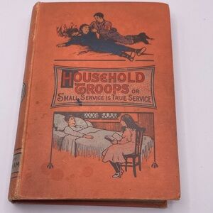 Antique WWI Household Troops Novel Mary Debenham Hardcover British History Fan